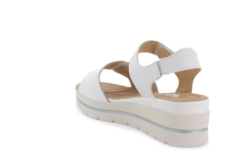 Melluso Donna Sandali Pelle 019185-223160 Bianco